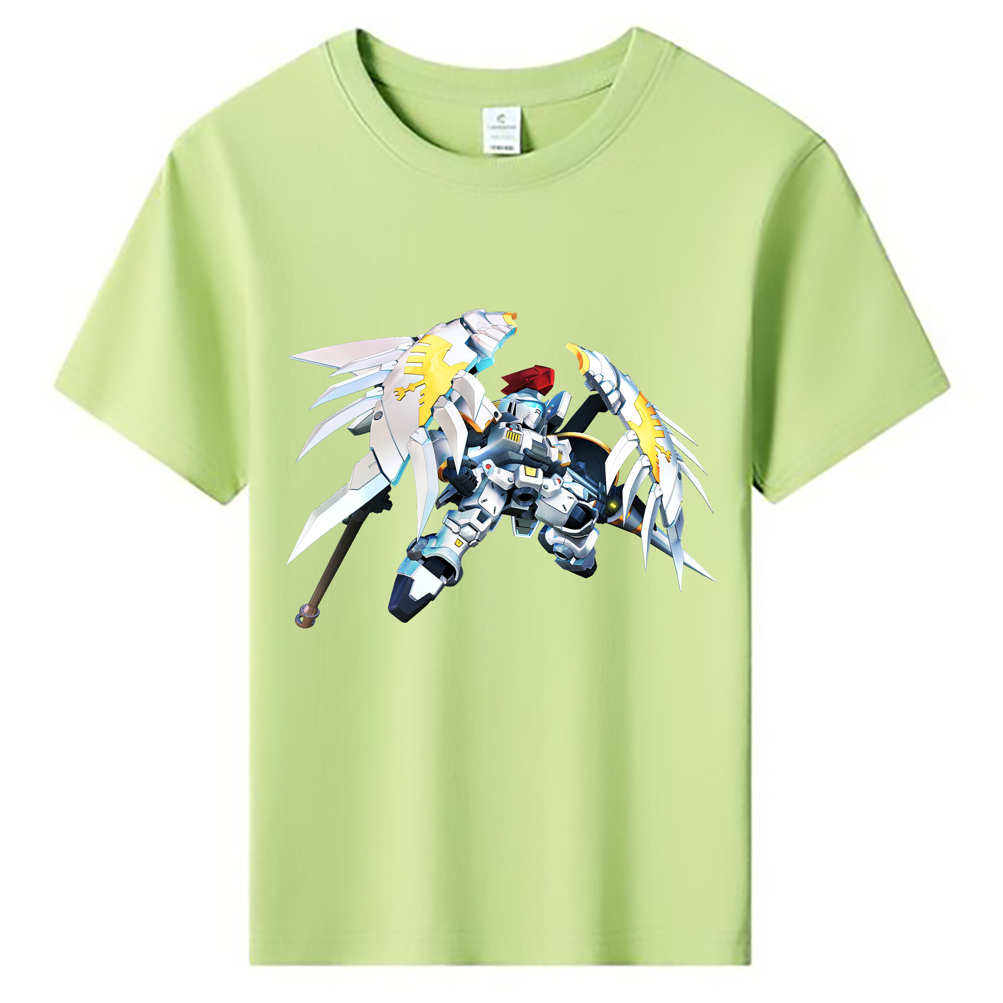 （画像用） 機動戦士ガンダム Mobile Suit Gundam 綿100％キッズTシャツ（フロントプリント）